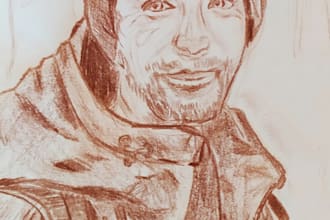 draw a realistic portrait
