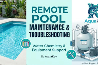 provide expert pool maintenance and troubleshooting advice