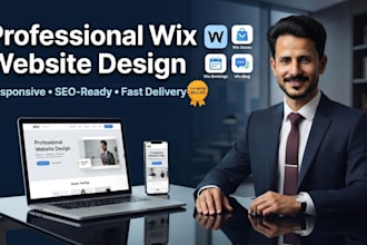 design a responsive wix website or redesign your wix site with SEO