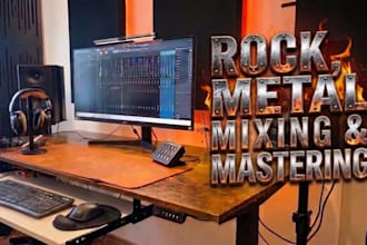 professionally mix and master your rock or metal song