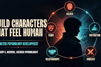 develop psychologically complex characters for your story or game