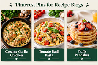 design professional pinterest pins for your recipes using canva