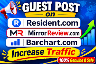 publish on resident,com mirrorreview,com and barchart,com