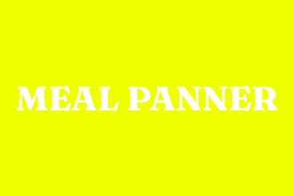 be a meal planner