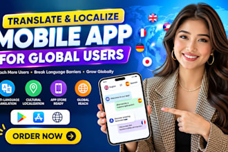 translate and localize mobile app content, game localization for global users