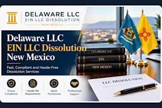 form your delaware llc with ein llc dissolusion new maxico