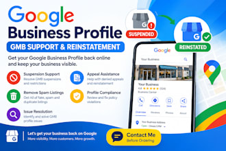 fix gmb suspension google business profile suspension