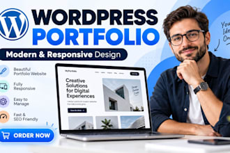 create a modern personal portfolio website for freelancers and professionals
