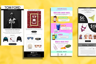 design emails and digital marketing collateral