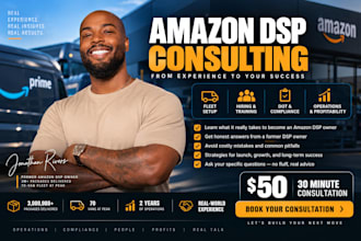 consult you on becoming an amazon dsp owner,
