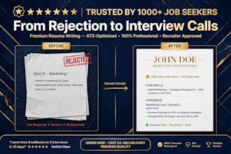 write ats optimized professional resume