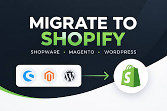 migrate shopware lightspeed gambio magento joomla opencart wordpress to shopify