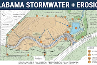 prepare alabama construction stormwater and erosion control plans