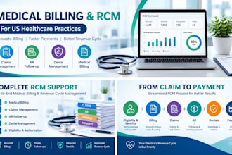 provide expert medical billing and rcm for physical therapy and chiro