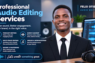 edit and master your podcast audio