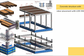 create structural revit bim and shop drawings