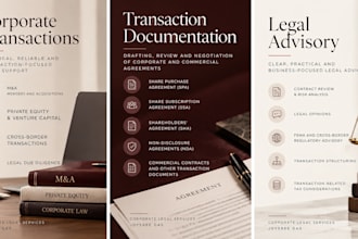 lawyer specializing in advisory and agreements