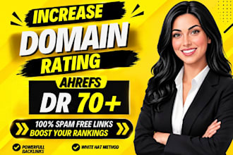increase dr, increase domain rating, increase ahrefs dr