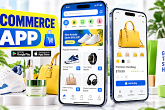 build ecommerce mobile app for android and ios with payment integration
