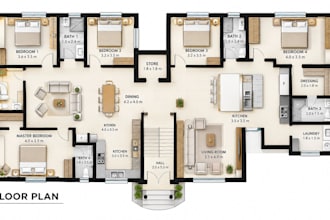 create matterport to 2d floor plan,real estate plan in autocad and cad