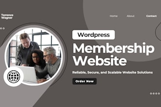 build a wordpress membership website with paid subscriptions