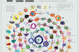 create a custom data visualization includes rush
