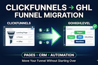 migrate your clickfunnels funnel to gohighlevel ghl