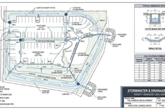 dosite grading plan elevation plan lot grading civil drawing
