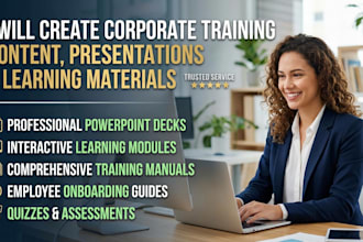 create employee onboarding manuals, training content, and HR materials