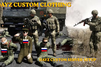 create custom dayz server setup mod installation maps files config clothing