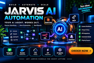 build jarvis ai assistant claude code mcp jarvis ai agent crm ai openclaw n8n ai