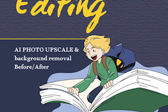 upscale photo quality and remove background using ai