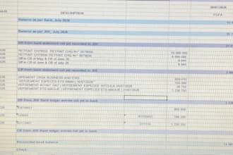 do accurate bank reconciliation and bookkeeping