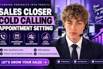 close sales and set qualified appointments