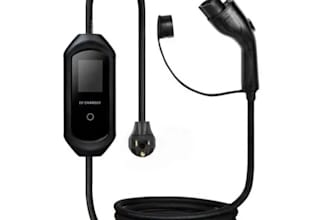 design ev charging cable organizer and ev accessory in 3d cad