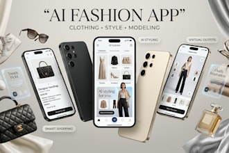 build ai clothing app, fashion modeling app for your brand