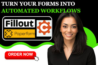 create fillout paperform cognito forms automation