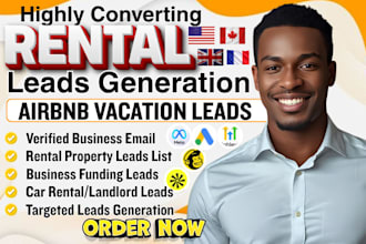 generate targeted rental leads, rental property, real estate leads, airbnb leads
