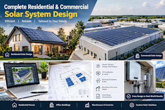 do complete residential and commercial solar system design