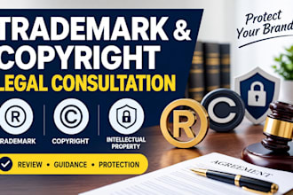 provide trademark, copyright and intellectual property legal consultation