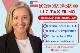 file form 5472 and 1120 for foreign owned single member llc