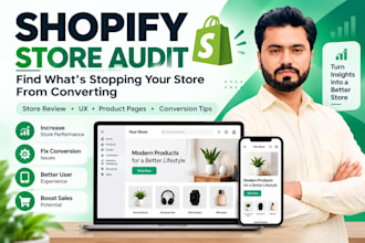 audit and optimize your shopify store for better conversions
