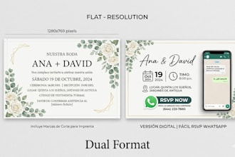tarjetas para tu evento especial