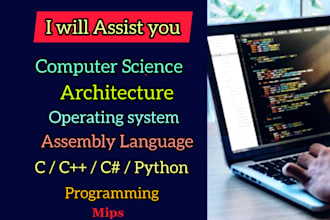 do computer architecture, assembly language, riscv, mips and operating system
