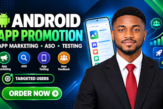 promote android apps using targeted marketing, installs and user feedback