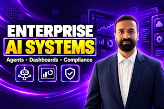 build custom enterprise ai software, dashboards, automation