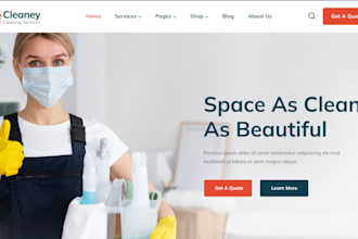 design wix cleaning website house cleaning residential cleaning website