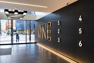 do office storefront sign design, business signs, wall signs, print files