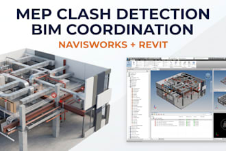 do mep clash detection and bim coordination in navisworks and revit clash report