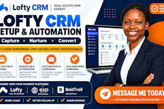 set up lofty crm lofty website design lofty website redesign lofty smart plan